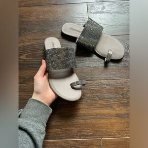 Jeffery Campbell blingy sandals